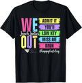 Bruh We Out Lunch Lady Admit It You'll Low Key Miss Me Bruh T-Shirt