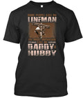 Lineman Linesman Linemen Line Work Premium T-Shirt Made in the USA Size S to 5XL