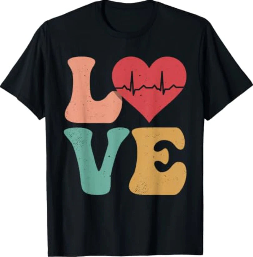 Cardiac Nurse Cardiology CNS Love T-Shirt