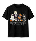Funny Schnauzer Halloween T-Shirt Dog Lover Spooky Costume Graphic Tee