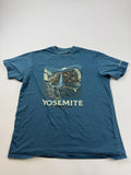 Columbia Shirt Mens Large Blue Yosemite National Park Graphic Tee Tagless