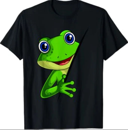 LooneyRIBBIT Frogs Stuff  Frog Lover Stuff Kids Frog T-Shirt