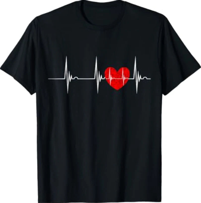 Cardiologist Cardiology Heart ECG Heartbeat Pulse Heart Surgeon T-Shirt
