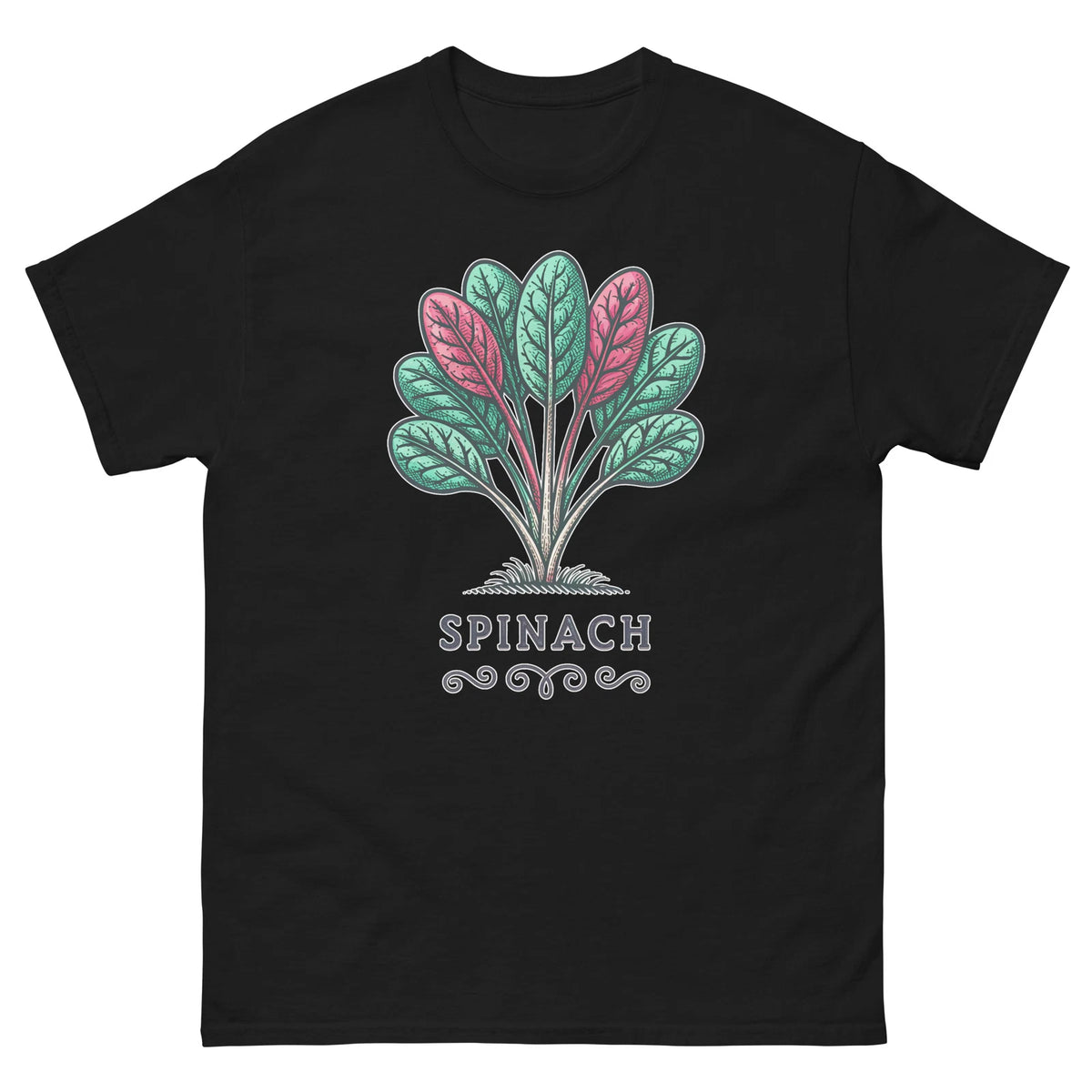 Spinach Plant Horticulture Landscaping Gardening T-Shirt