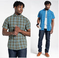 Craghoppers Mens Menlo Check Shirt Short Sleeve Walking Hiking Travel