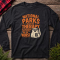 National Parks Because Therapy Is Expensive - Long Sleeve Graphic Tee