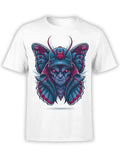 Night Moth Samurai Fantasy T-Shirt | Unisex