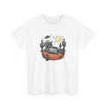 Raccoon Cowboy Shirt Cowgirl Rodeo Gift Women Sketch Tee Trash Panda T-Shirt