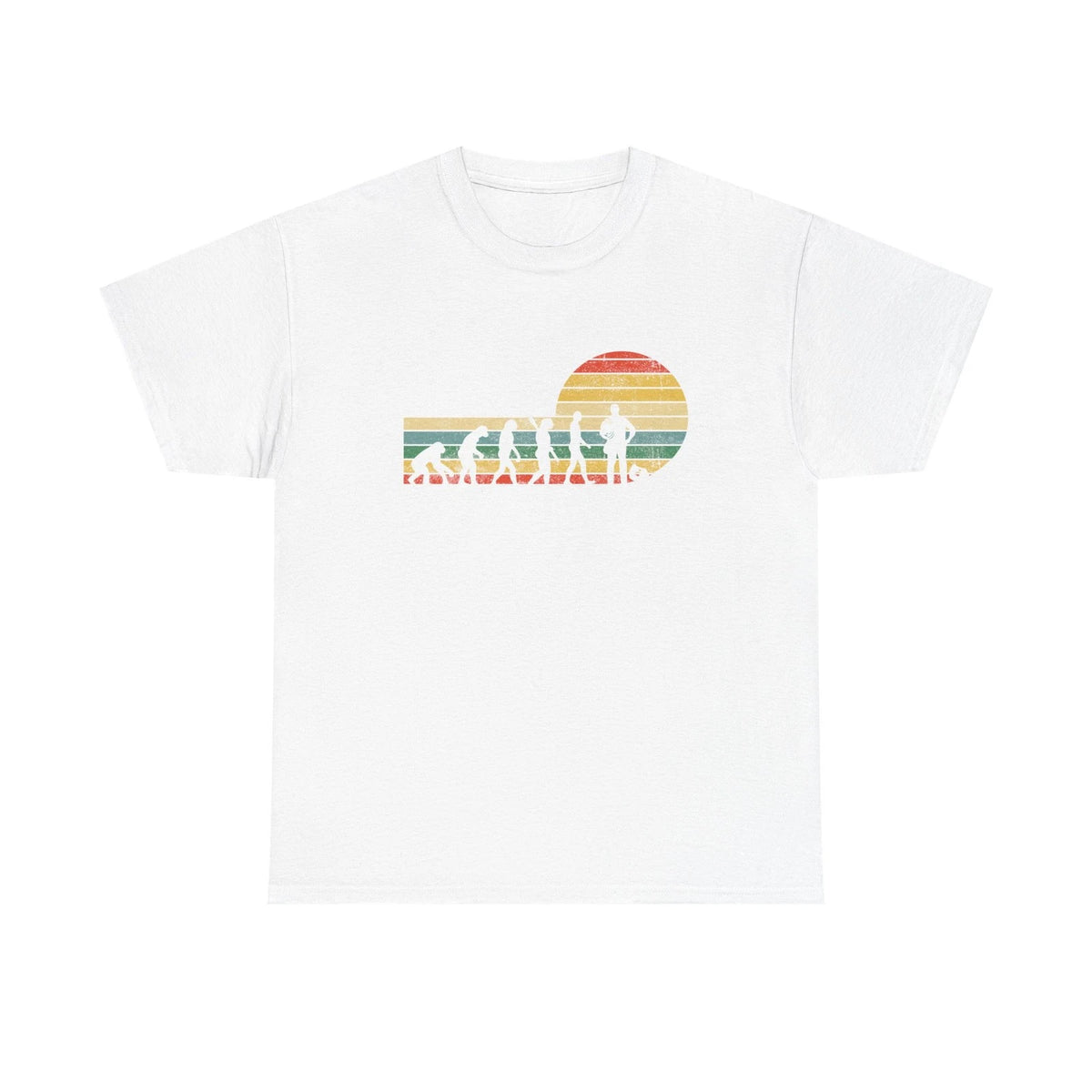 Funny Electrician "Electrician Evolution" Heavy Cotton Tee