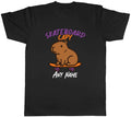 PERSONALISED SKATEBOARD CAPY CAPYBARA ANY NAME MENS T-SHIRT TEE GIFT TOP
