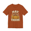 Hay There Capybara tee | Cute Fall Hay Bale Design