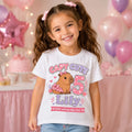 Personalised Capybara 5th Birthday T-Shirt Custom Name Girls Party T-Shirt
