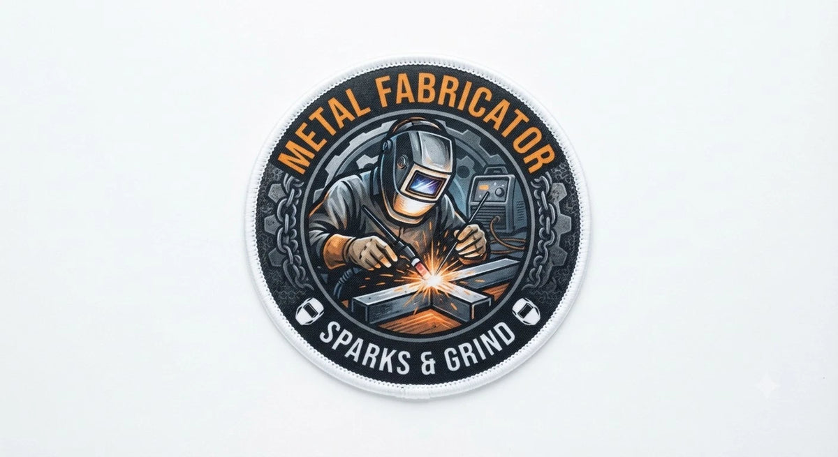 Welder Metal Fabricator Patch Badge Patches Badges