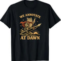 We Annotate At Dawn English Teacher Funny Frog Reader T-Shirtz