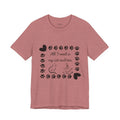 All I Need Is My Cat and Tea Colorful Paw Print Tee Cute Cat Lover Shirt Tshirt