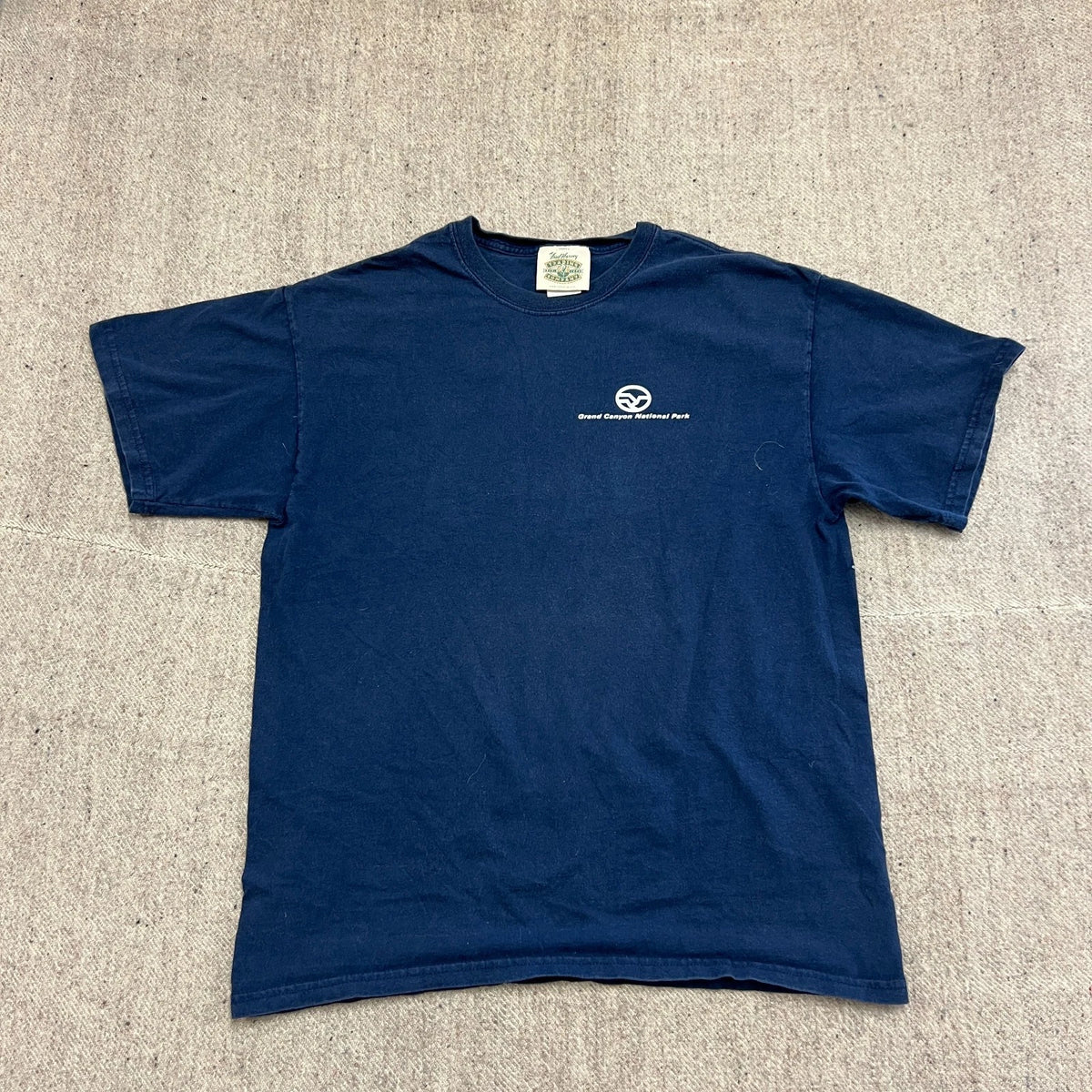 Vintage Grand Canyon National Park Shirt Mens Large Blue 1990s Go Hike