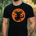 Mens Funny Axolotl Motif Cotton T-Shirt Size XS to 5XL