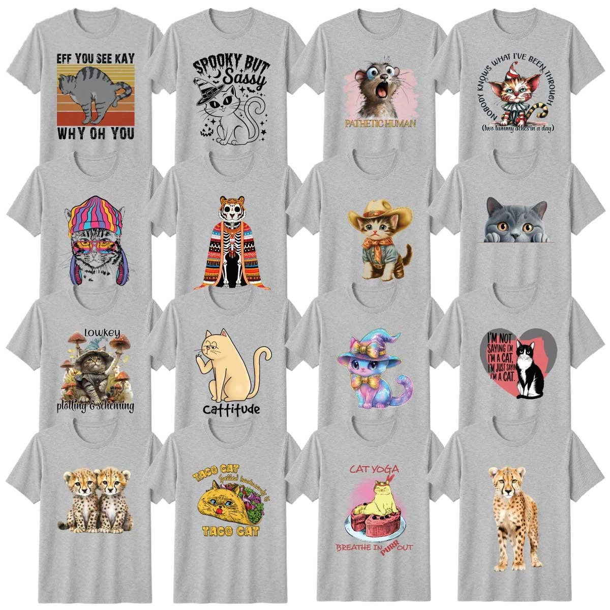 Funny Cat T-Shirt Feline Kitten Cat Lover Gift