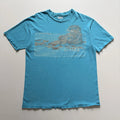 Vintage 90s Alaska Sea Otter Art Shirt Mens XL Hanes Beefy T Distressed Nature