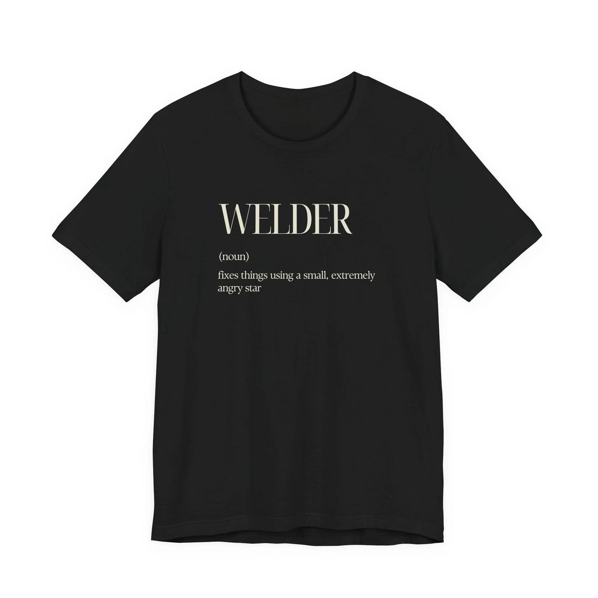 Welder Definition Funny Fabricator Gift T-Shirt