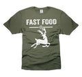 Funny Hunting Shirt Deer Fast Food Shirt Deer Hunting T-Shirt Hunter Gifts