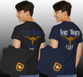 NEW FORT WORTH TEXAS FIRE DEPARTMENT FIREFIGHTER T-SHIRT