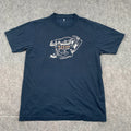 Mont-Bell Aichi Japan Regional Graphic T-Shirt Mens M Navy Outdoor Tee Hiking