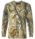 OAK TREE CAMO LONG SLEEVE TOP Mens cotton camouflage tee hiking fishing t-shirt