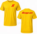 Snap-On Style Mechanic T-Shirt 100% Cotton Work Shirt Men