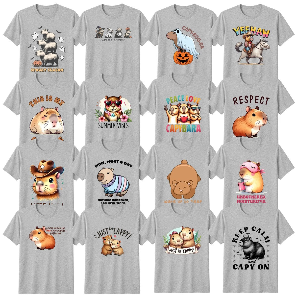 Funny Wildlife T-Shirt Capybara Animal Lover Gift