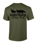 Heritage Pride Turkey Hunter Featuring Three Ocellated Turkeys Mens