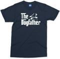 The DogFather T-shirt Funny Dog Dad Doggy Pet Owner Gift Daddy Parody Tee Men's