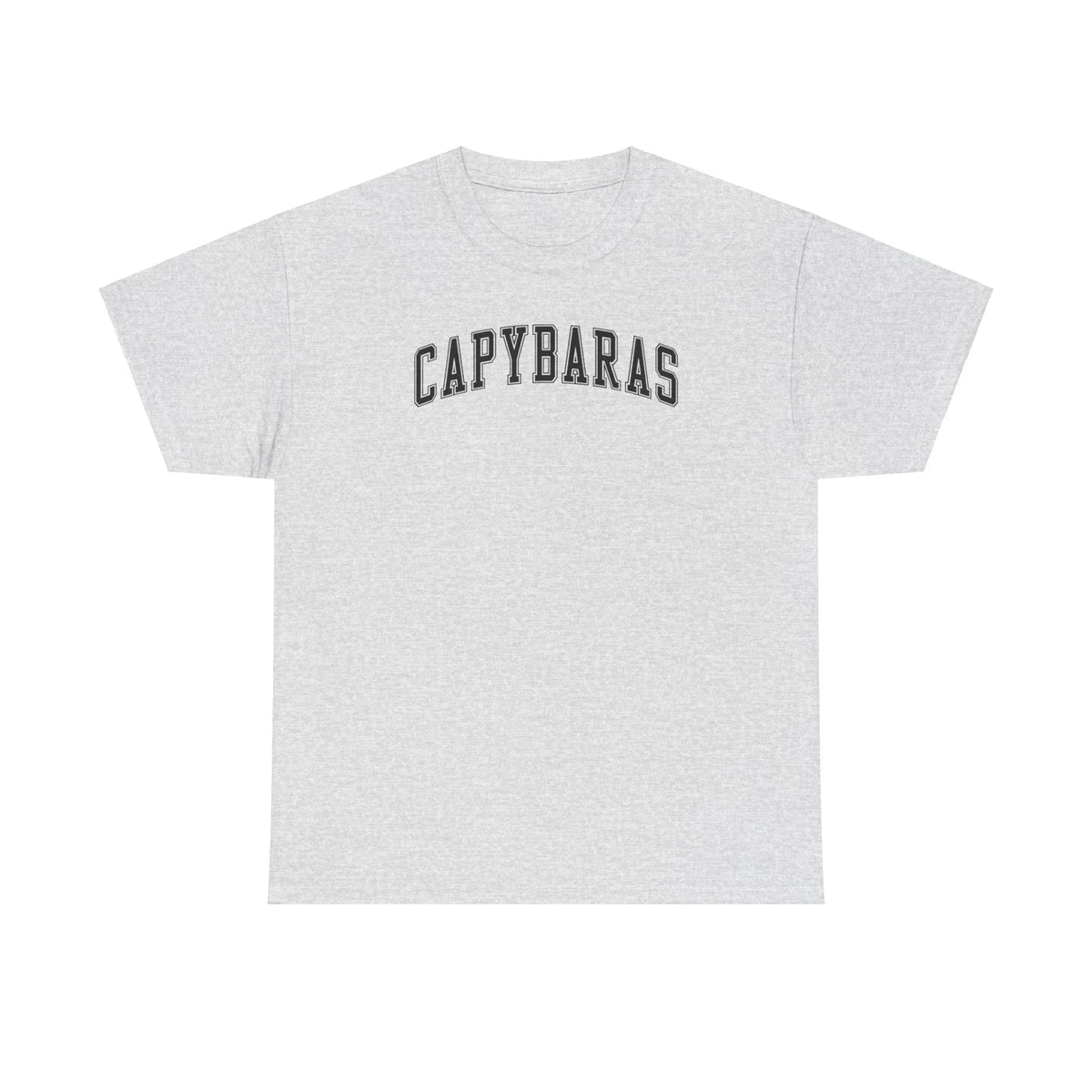 Capybara Shirt Gifts Tshirt Tee Crew Neck Short Sleeve