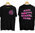 Anti Social Social Club Nevermind Tshirt 2 Sided