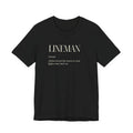 Lineman Definition Funny Power Utility Gift T-Shirt