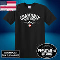 Chamonix Mont Blanc Hiking Men's Black Size S-5XL