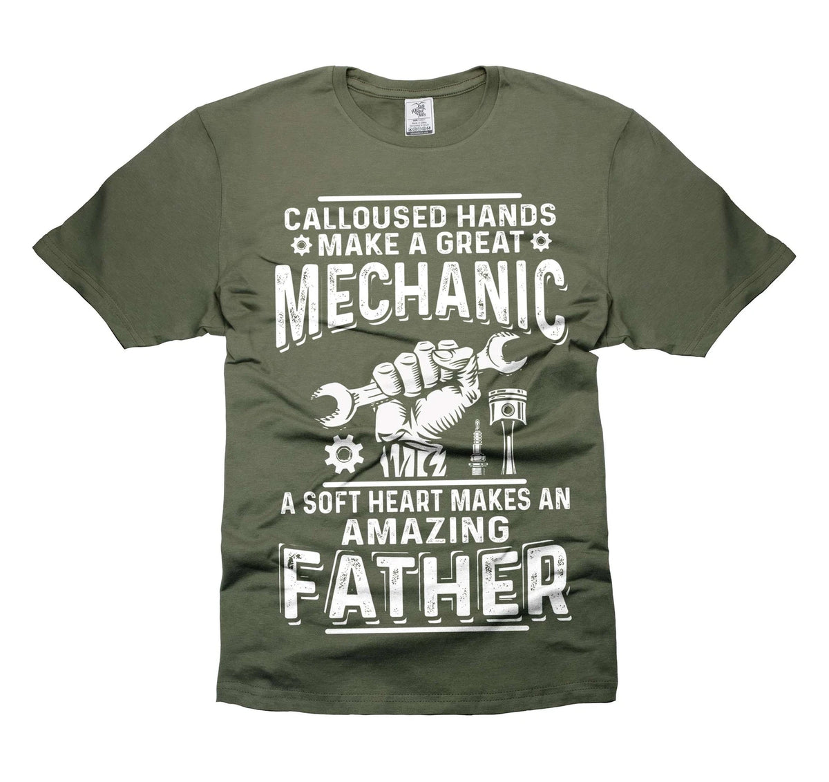 Mens Mechanic T-shirt Mechanic Father Shirt Father's Day Mechanic Gifts