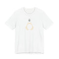 Glowing Frog Outline - Frog Aesthetic T-Shirt