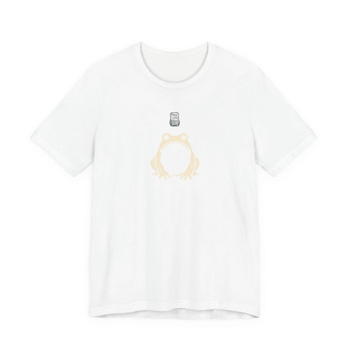 Glowing Frog Outline - Frog Aesthetic T-Shirt