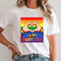 In My Pride Era T Shirt LGBTQ Rainbow Heart Graphic Pride Month Unisex Support