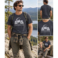 Eastern Mountain Sports EMS Mens M Gorpcore Outdoor Hiking Graphic TeeCasual