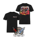 Snap-On Tools Racing Power Up Graphic T-Shirt Mechanic Garage Tee