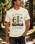 I'm Not Lost I'm Exploring Alternative Routes T-Shirt | Hiking Funny Tee
