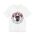 My Cat Is Evil But I Love Them T-Shirt | Black Cat Illustration
