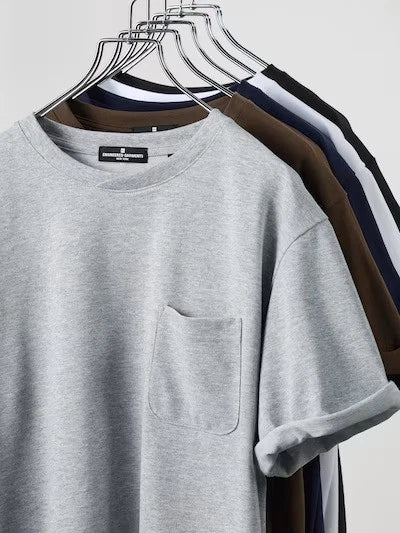 2026 ENGINEERED GARMENTS × GU Dry Kanoko Cross-Neck T-Shirt  NEW XS-3XL