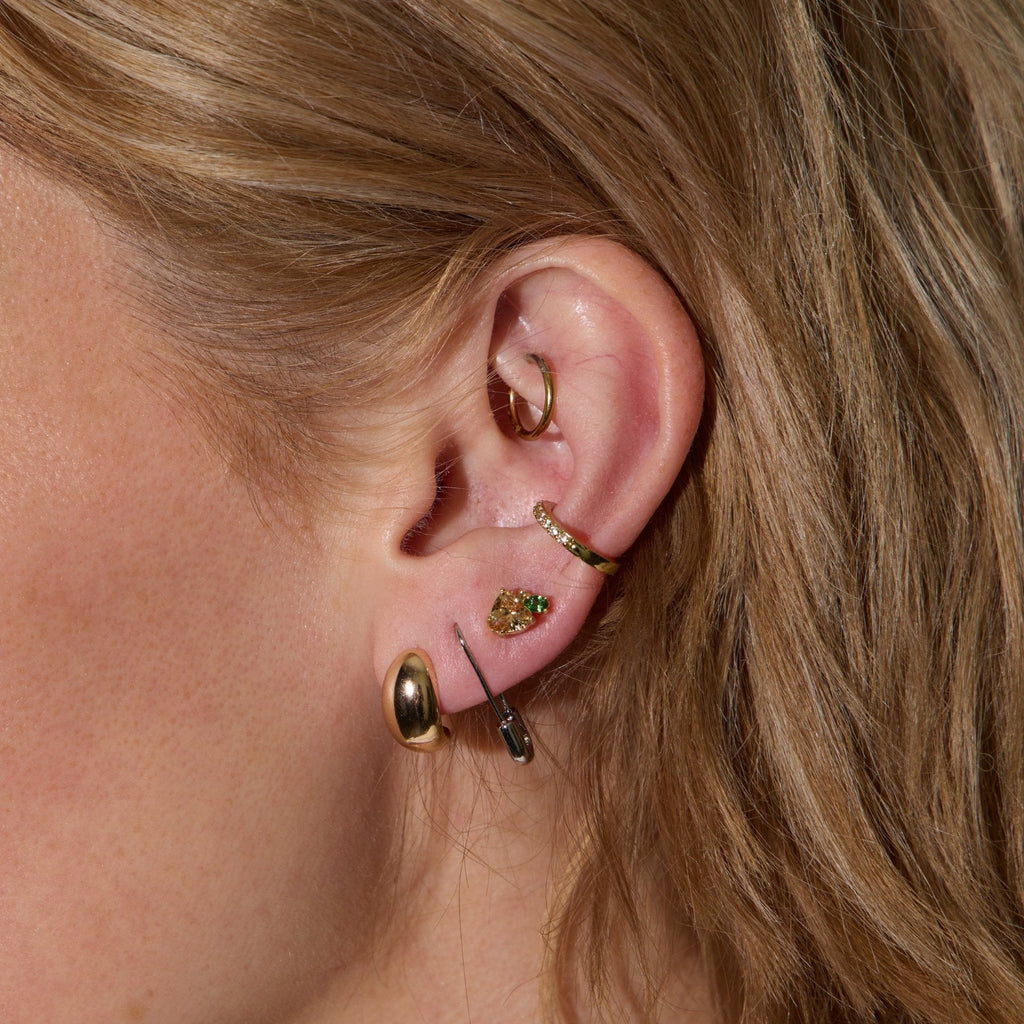 Safety Pin Threader Earrings