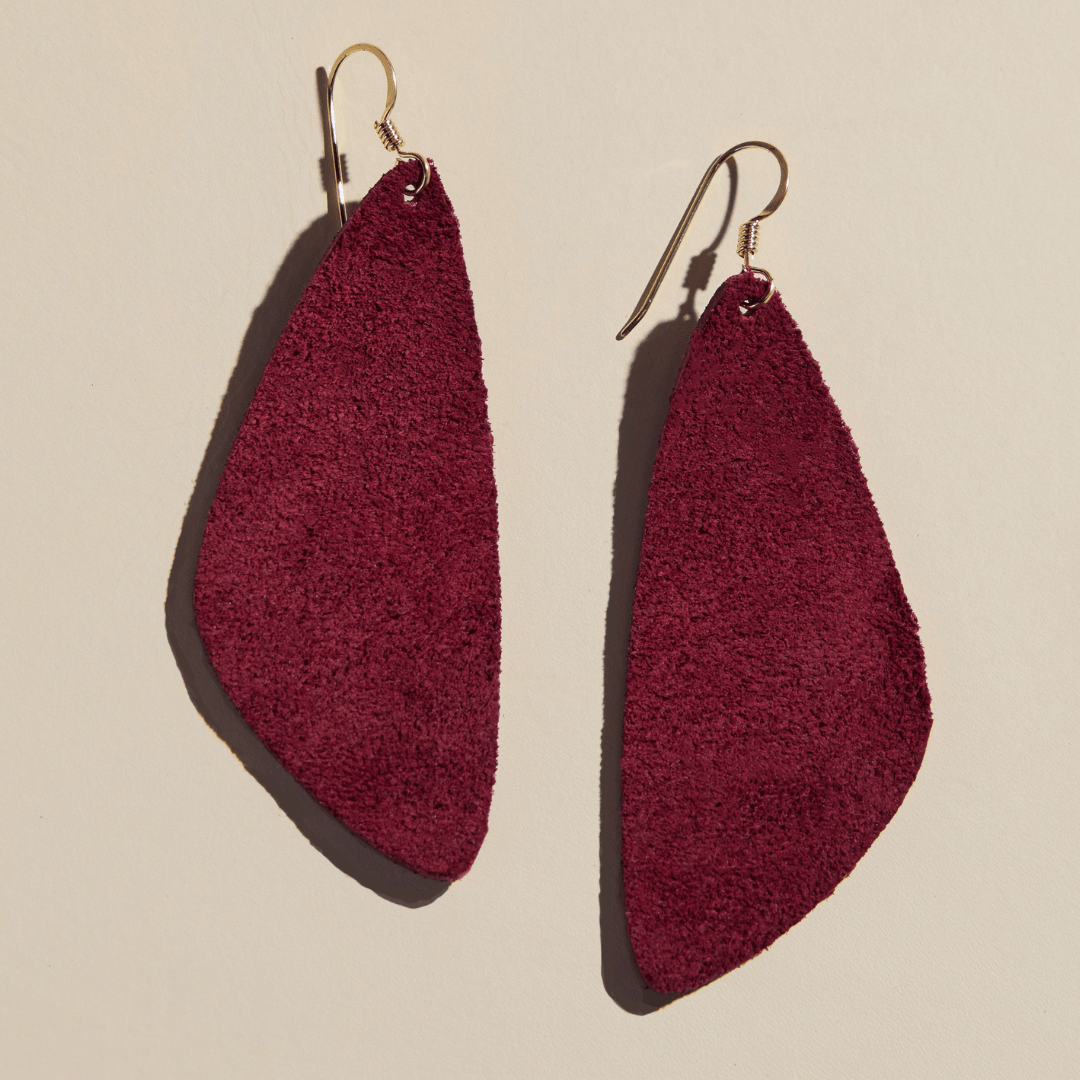 Sangria Suede Evie