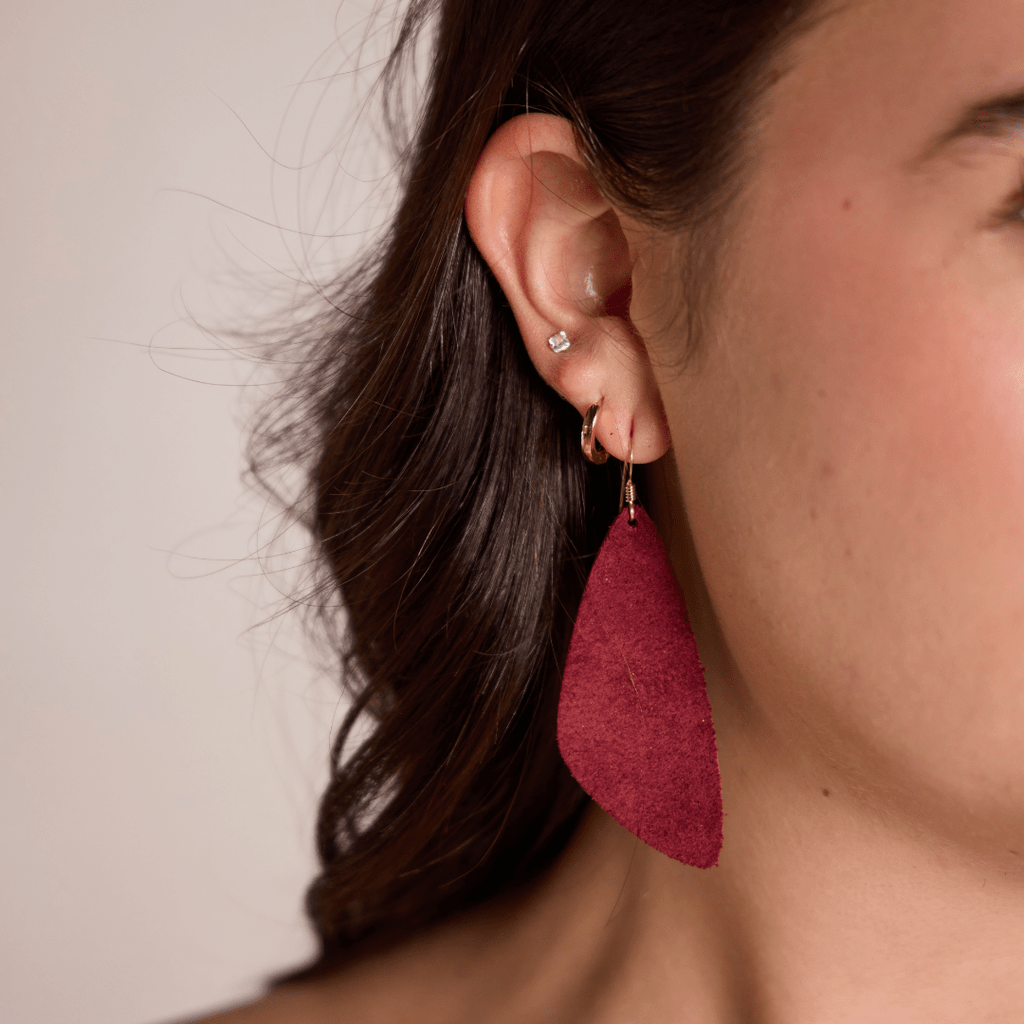 Sangria Suede Evie