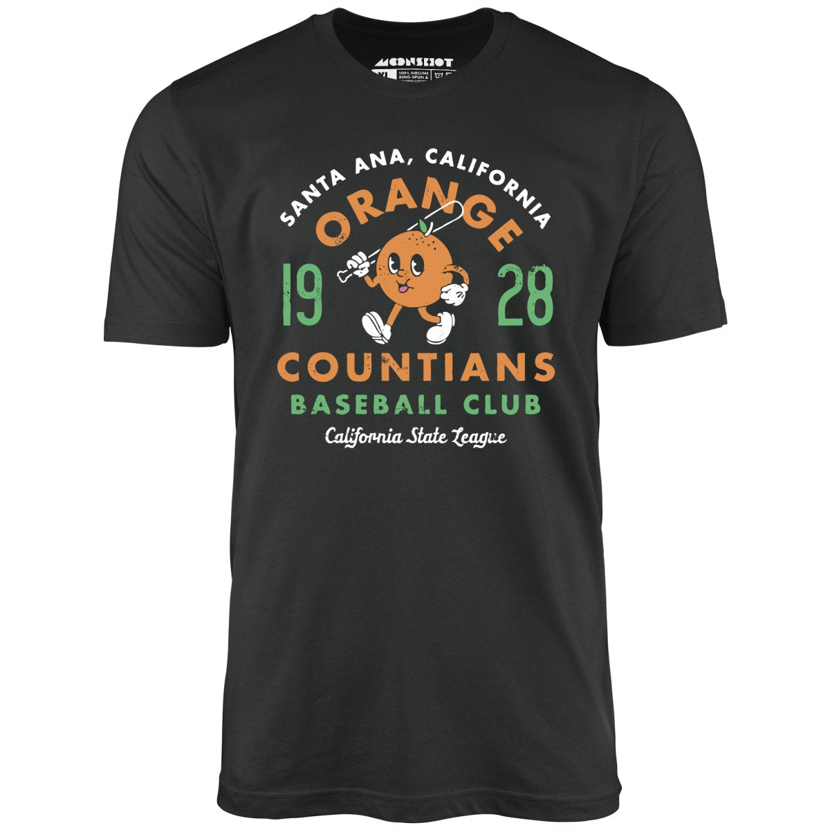 Santa Ana Orange Countians - California - Vintage Defunct Baseball Teams - Unisex