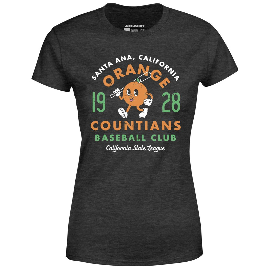 Santa Ana Orange Countians - California - Vintage Defunct Baseball Teams - Women's